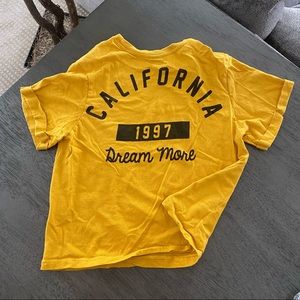 Vibe n yellow “Dream” tee